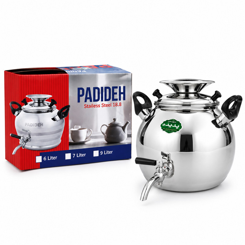 کتری پدیده مدل استیل شیردار گنجایش 3 لیتر