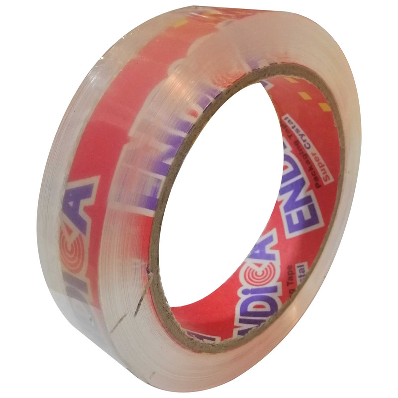 چسب نواری اندیکا مدل بی صدا عرض 2.5 سانتی متر بسته 12 عددی
