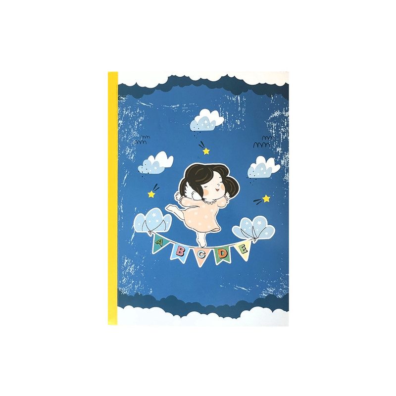 بسته لوازم تحریر پاپکو مدل پرونوت دخترانه کد DR740 مجموعه 9 عددی