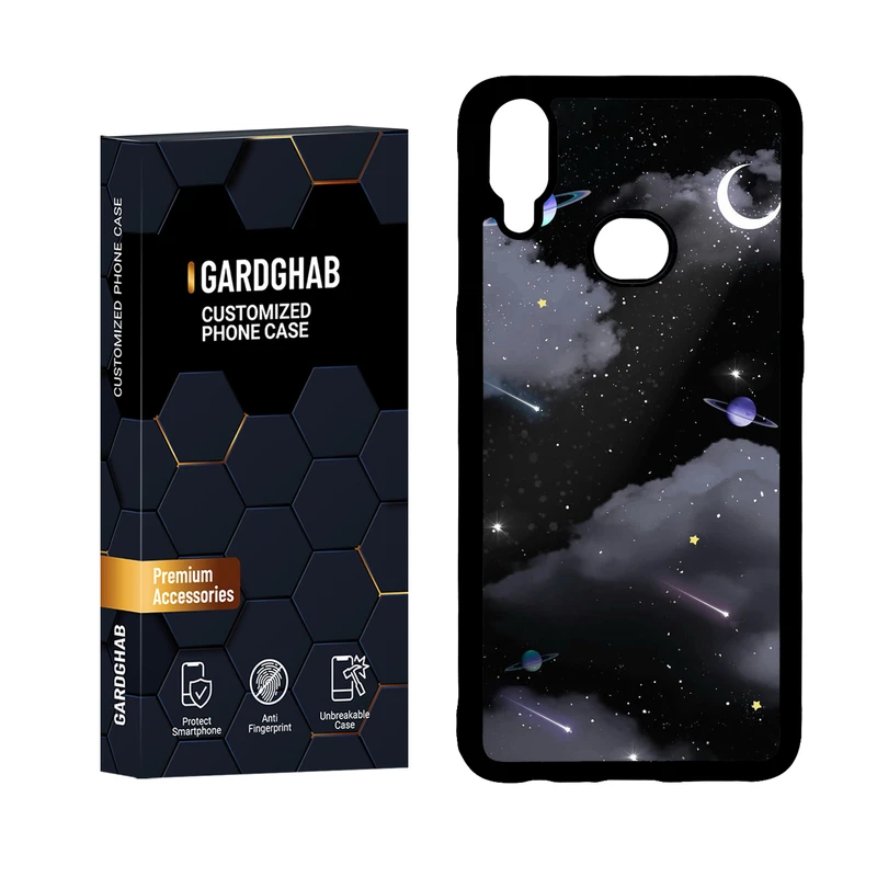 کاور گارد قاب مدل دورژله ای هنری مناسب برای گوشی موبایل سامسونگ Galaxy A10s