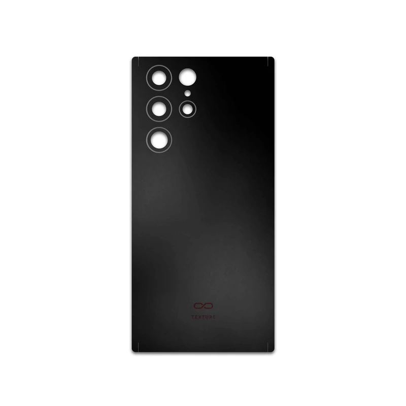 برچسب پوششی ماهوت مدل Matte-Black مناسب برای گوشی موبایل سامسونگ Galaxy S22 Ultra 5G
