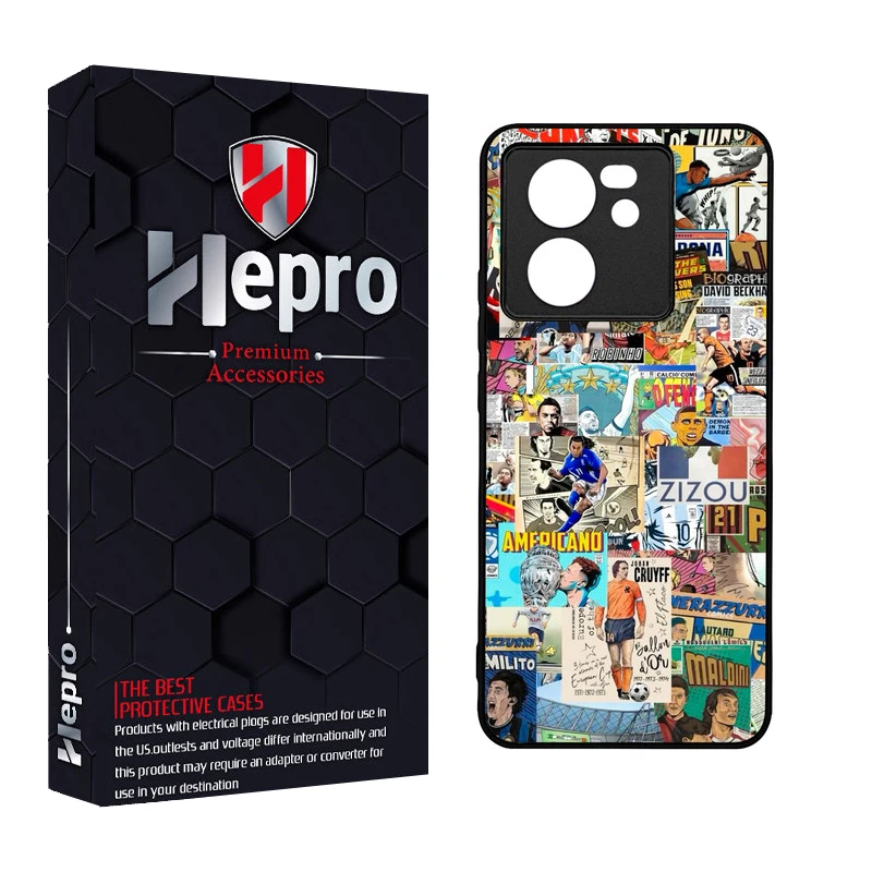 کاور هپرو طرح فانتزی مدل TPU مناسب برای گوشی موبایل شیائومی 13T / 13T PRO