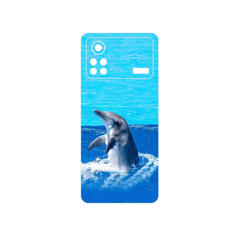 برچسب پوششی ماهوت مدل Dolphin مناسب برای گوشی موبایل شیائومی Poco X4 Pro 5G