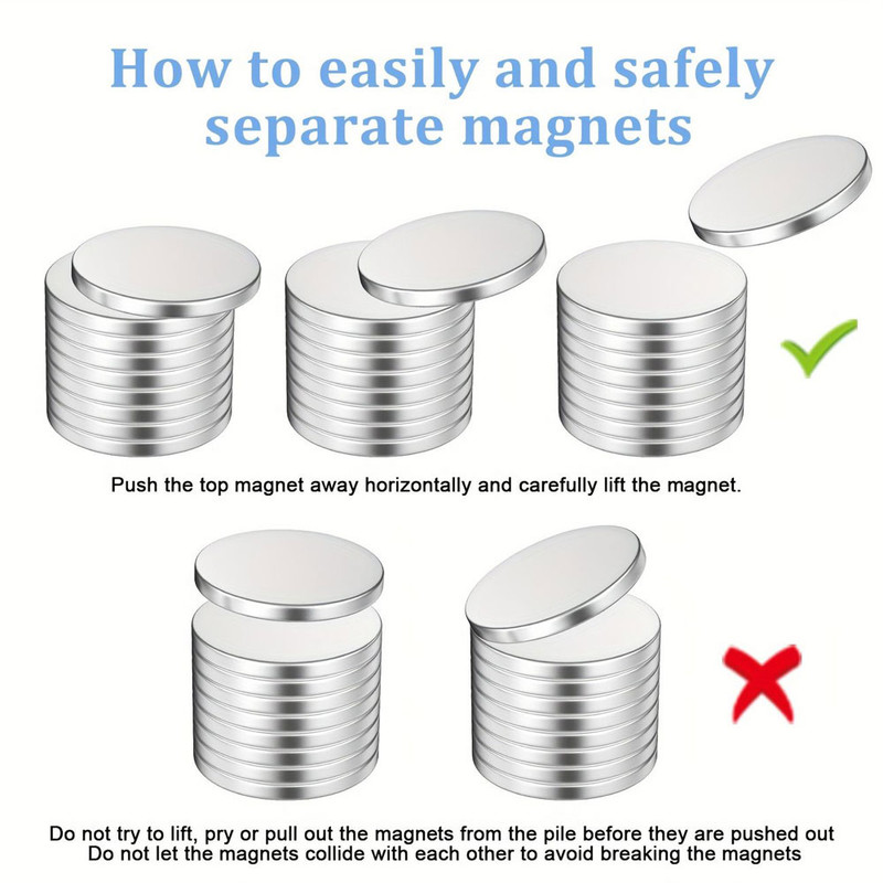 آهن ربا مدل نئودیمیوم دیسک D10x3 بسته 5 عددی