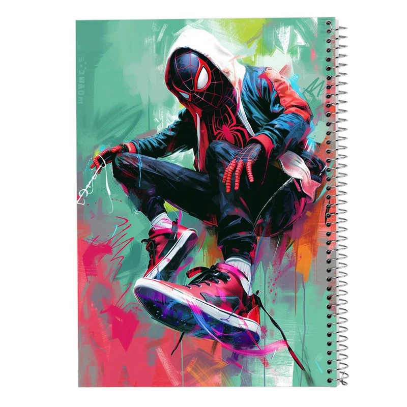 دفتر نقاشی 50 برگ مدوپد مدل مردعنکبوتی  کد DF15048