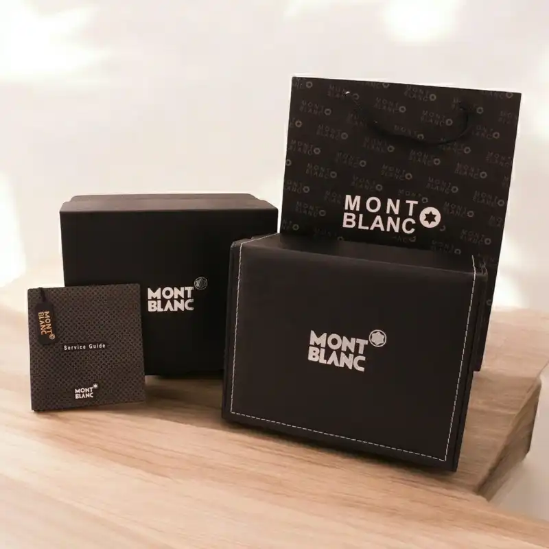 ساعت مچی عقربهای مردانه کوارتز مون بلان مدل 9168 سری 1201