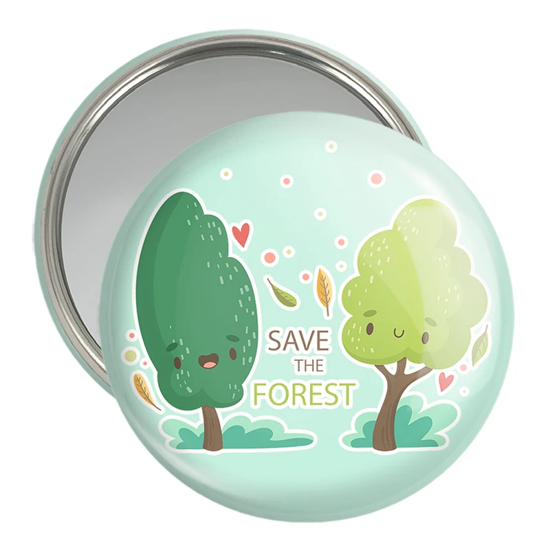 آینه جیبی خندالو مدل حمایت از محیط زیست کد 25894