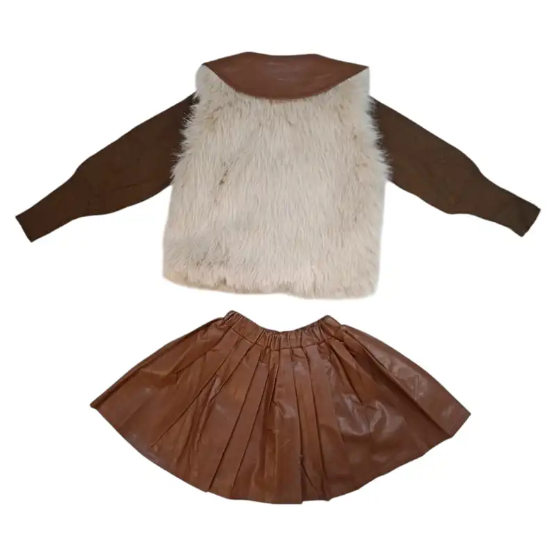 ست 3 تکه لباس دخترانه مدل پاییز کد 26