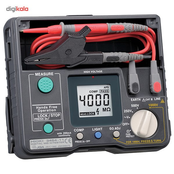 مگا اهم متر هیوکی مدل 11-3454 مگا اهم متر هیوکی مدل 11-3454