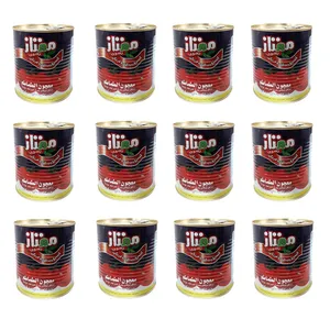 رب گوجه فرنگی ممتاز -800 گرم بسته 12 عددی