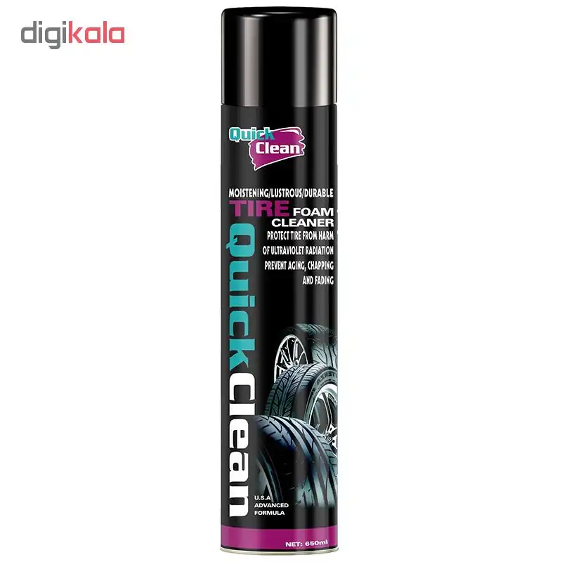 اسپری فوم لاستیک کوئیک کلین مدل 2617 حجم 650 میلی لیتر