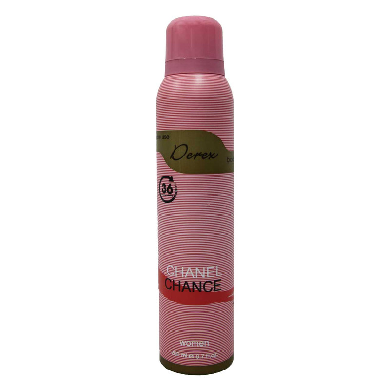 اسپری خوشبو کننده بدن زنانه دریکس مدل Chanel Chance حجم 200 میلی لیتر