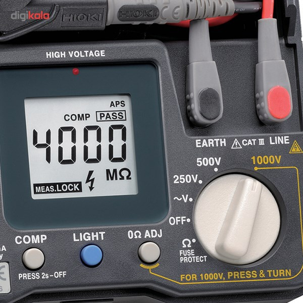 مگا اهم متر هیوکی مدل 11-3454 مگا اهم متر هیوکی مدل 11-3454