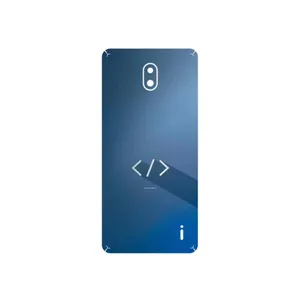 MAHOOT Minimal Coding icon Cover Sticker for Nokia 1 Plus