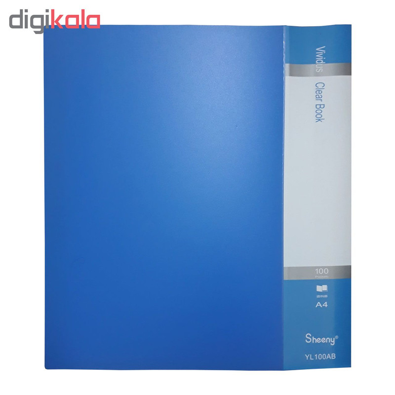 کلیربوک 100 برگ شینی کد YL100AB