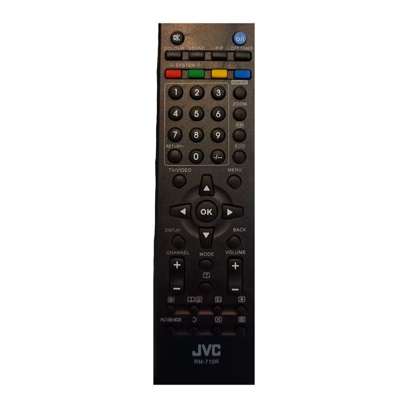 ریموت کنترل تلویزیون جی وی سی مدل RM-710R ریموت کنترل تلویزیون جی وی سی مدل RM-710R