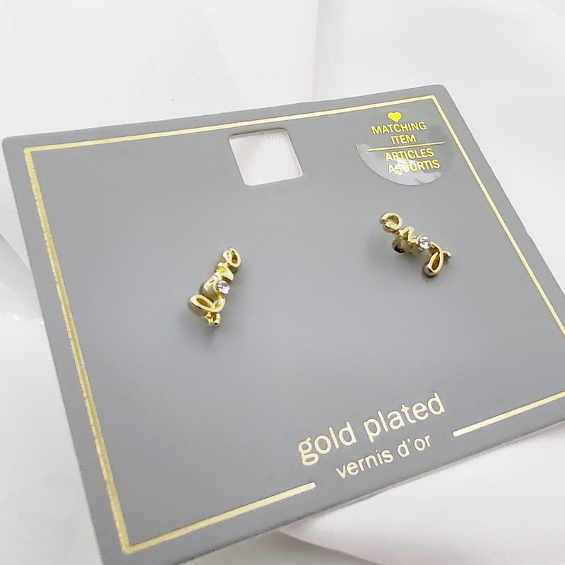 گوشواره زنانه مدل Love گوشواره زنانه مدل Love