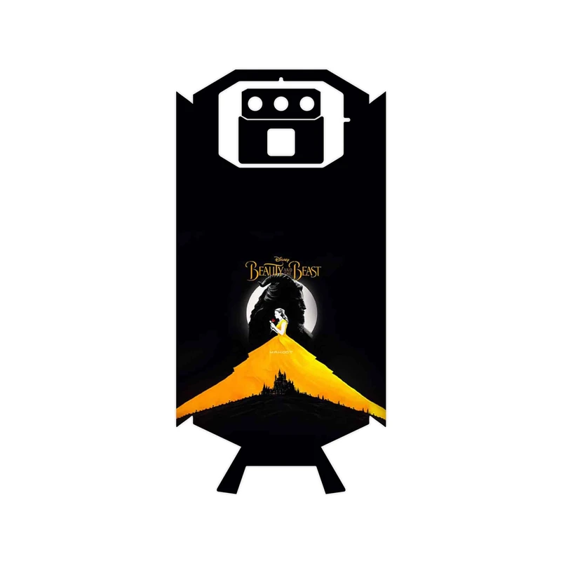 برچسب پوششی ماهوت مدل Beauty and the Beast مناسب برای گوشی موبایل دوجی S70