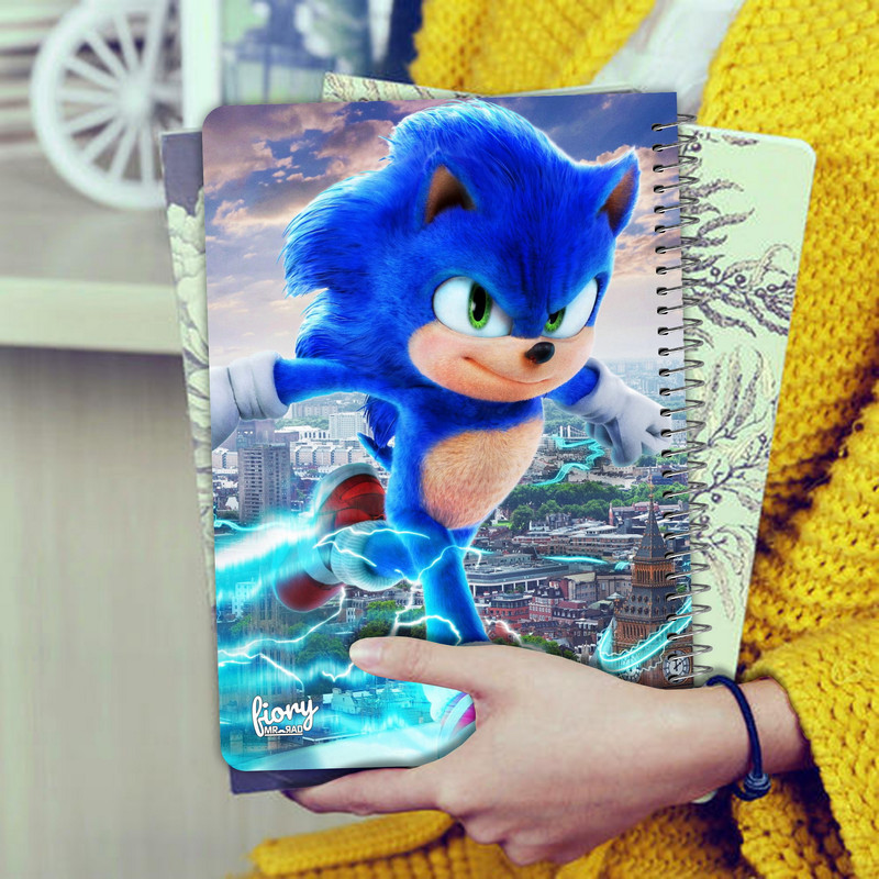 دفتر نقاشی 40 برگ مستر راد طرح سونیک کد fiory 2793