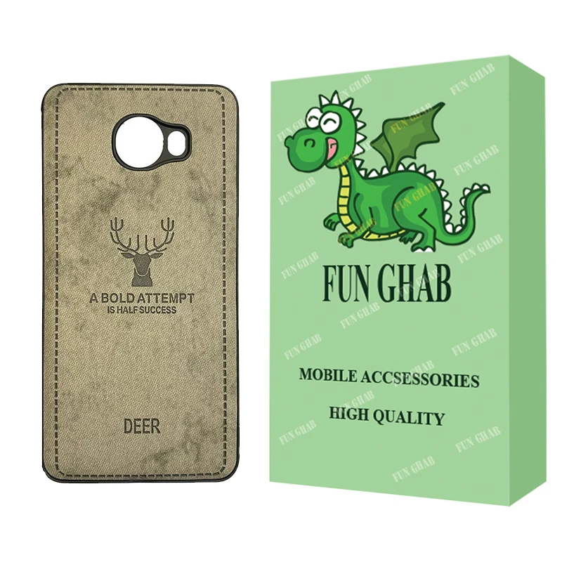 کاور فان قاب مدل گوزنی مناسب برای گوشی موبایل سامسونگ Galaxy C7