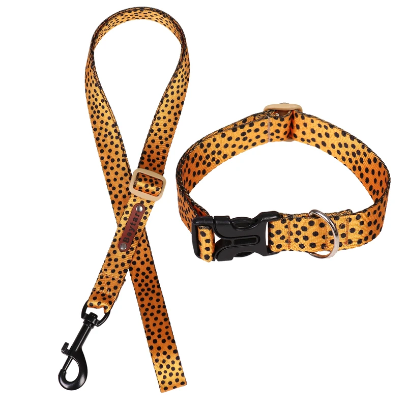 قلاده گردنی و بند قلاده سگ و گربه  بیطار مدل مینیمال سایز S