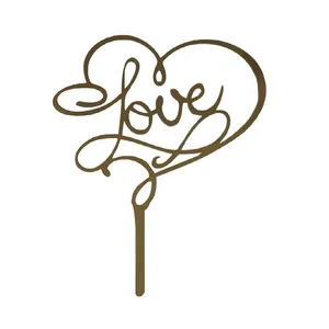 تاپر کیک مدل love g1