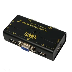 سوییچ KVM دو پورت VGA کی نت پلاس مدل KPU622