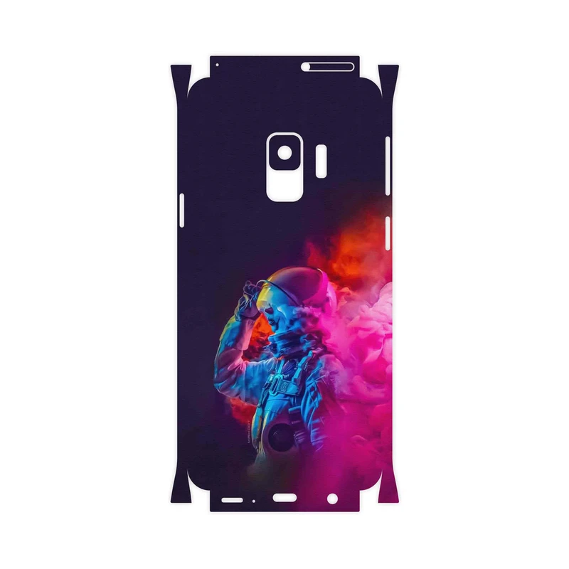 برچسب پوششی ماهوت مدل Smoke Rainbow Digital Art 1-FullSkin مناسب برای گوشی موبایل سامسونگ Galaxy S9