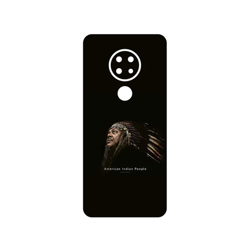 برچسب پوششی ماهوت مدل Portrait of an Indian Man مناسب برای گوشی موبایل نوکیا 6.2