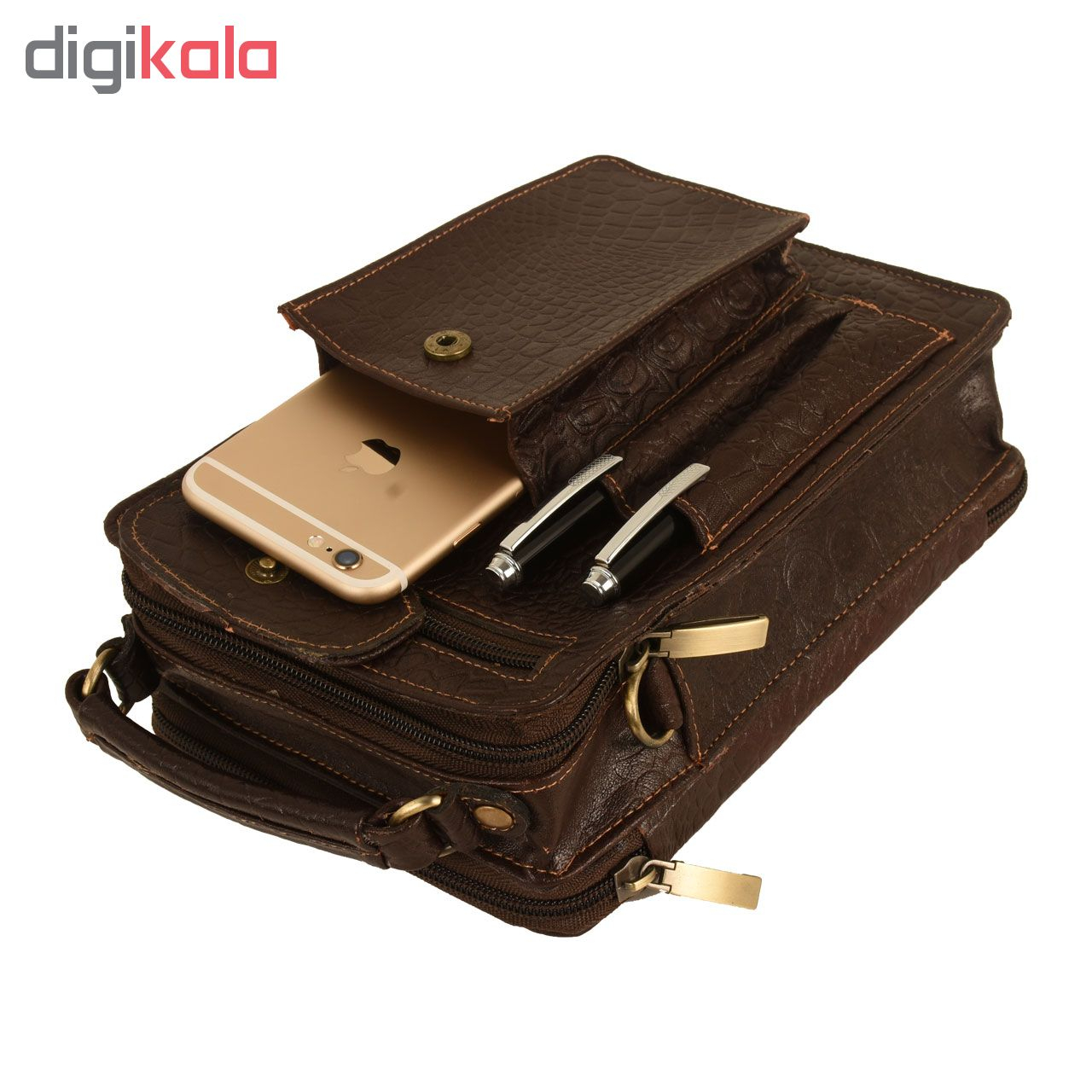 کیف رودوشی کهن چرم مدل  DB35-15