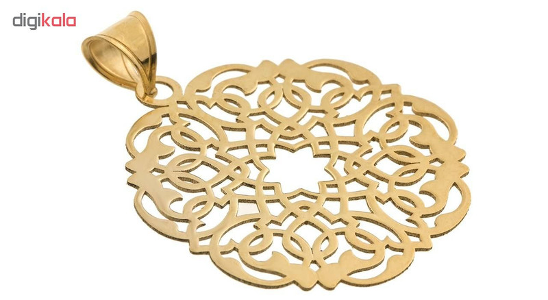 آویز گردنبند نقره طرح فانتزی کد 01