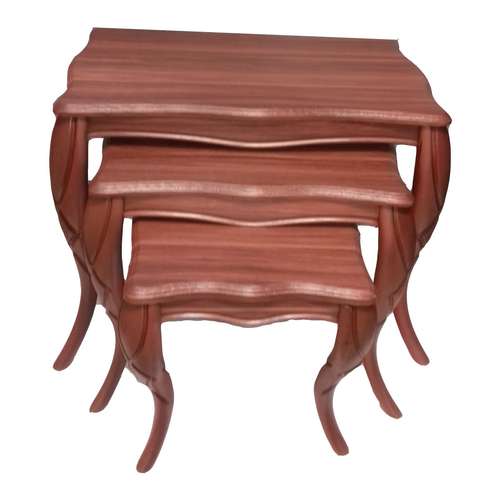میز عسلی مدل classic n0190 مجموعه سه عددی