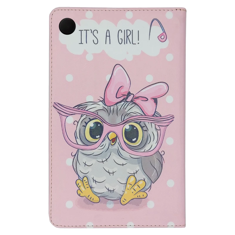 کیف کلاسوری طرح جغد کد TB387 مناسب برای تبلت سامسونگ Galaxy Tab A9 / X115