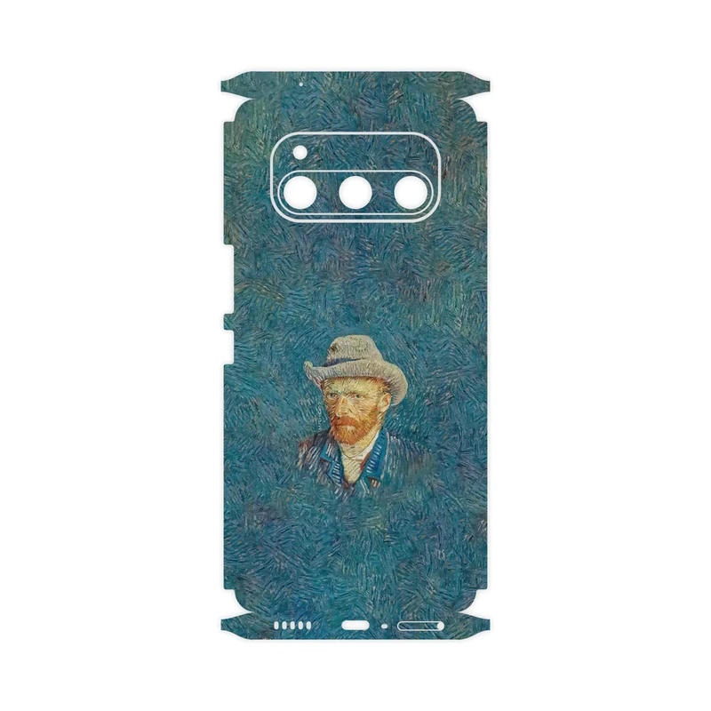 برچسب پوششی ماهوت مدل Self portrait with a gray felt hat-FullSkin مناسب برای گوشی موبایل داریا Bond 5G