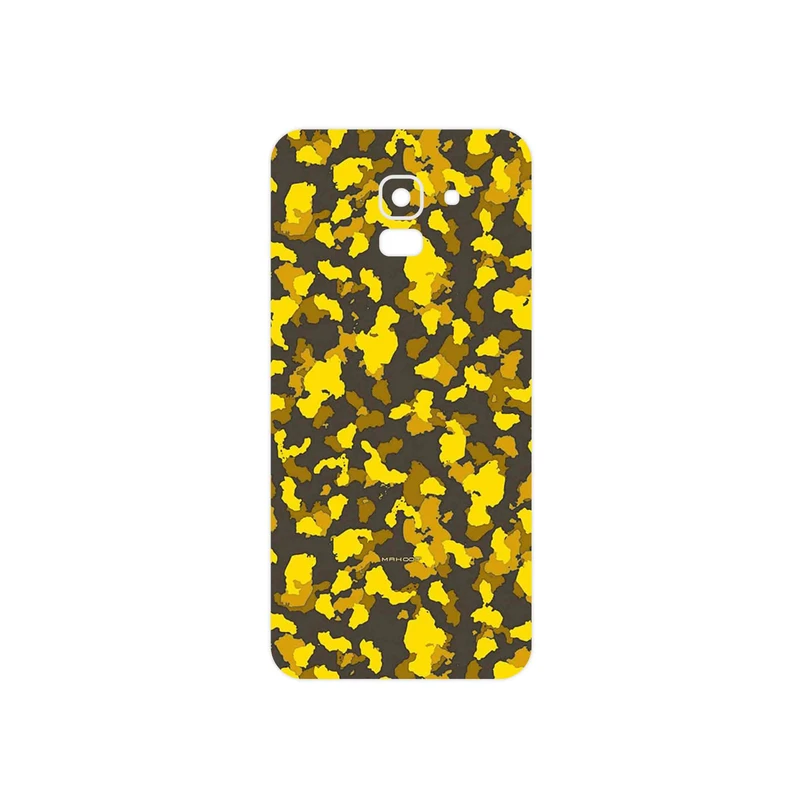 برچسب پوششی ماهوت مدل Yellow Infantry Army مناسب برای گوشی موبایل سامسونگ Galaxy J6