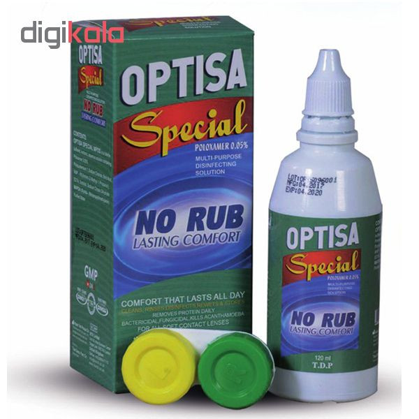 محلول شستشوی لنز اپتیسا مدل Special حجم 120 میلی لیتر