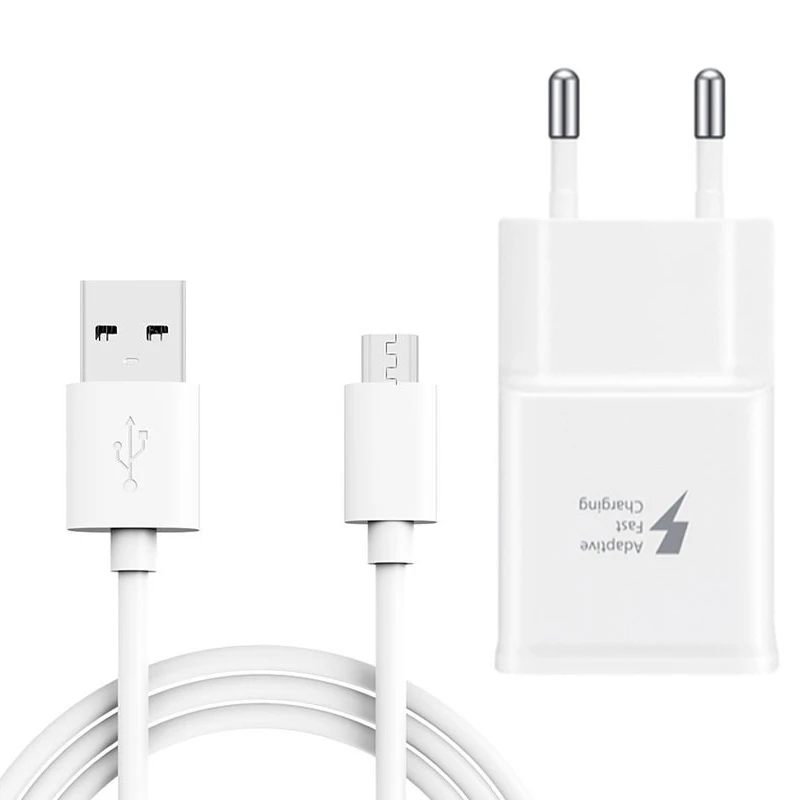 شارژر دیواری مدل ep-ta200wew به همراه کابل تبدیل USB به microUSB مدل ep-q8 طول 1.2 متر