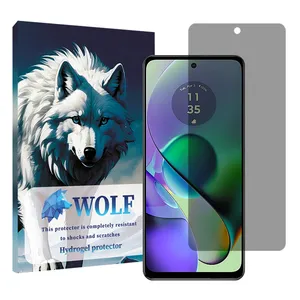 Wolf privacy screen Protector Suitable for Motorola Moto G54 Mobile Phone