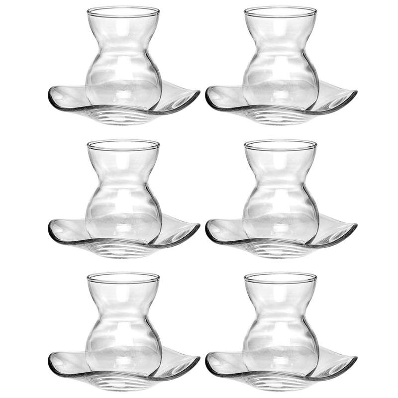 ست فنجان و نعلبکی پاشاباغچه سری دانتل 96574 بسته 6 نفره ست فنجان و نعلبکی پاشاباغچه سری دانتل 96574 بسته 6 نفره