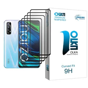 Cooling Olka Glass MIX004 Screen Protector For Realme Narzo 20 Pro Pack Of 4