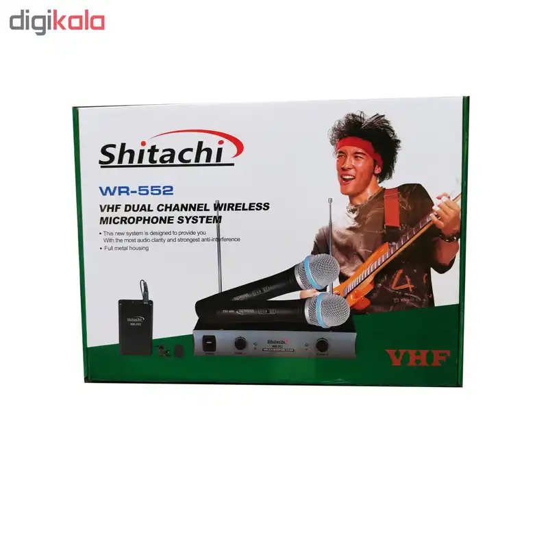میکروفن بی سیم دو کانال شیتاچی مدل WR-552