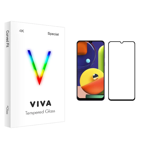 محافظ صفحه نمایش ویوا مدل 4K مناسب برای گوشی موبایل سامسونگ Galaxy A50s