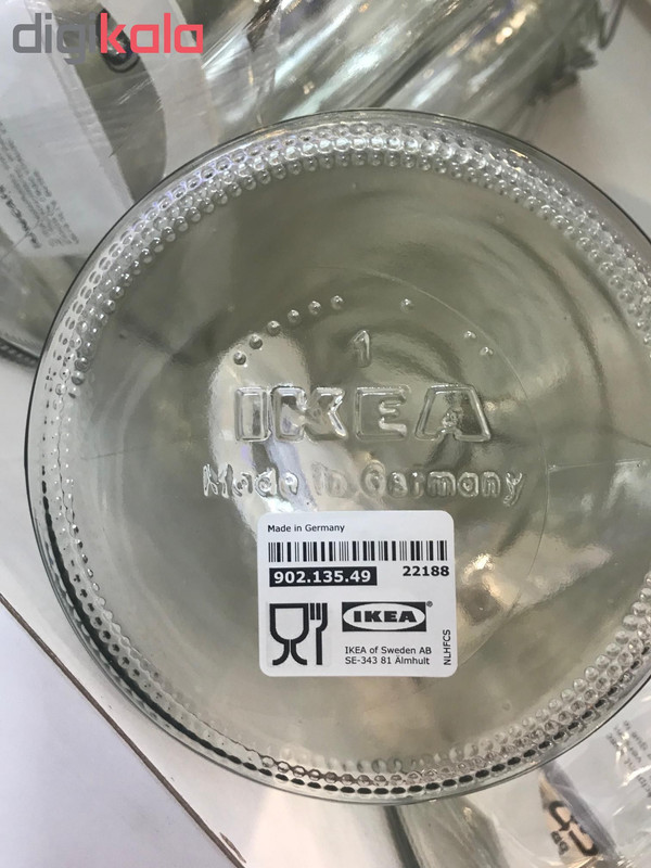 ظرف نگهدارنده ایکیا مدل Korken 2Lit