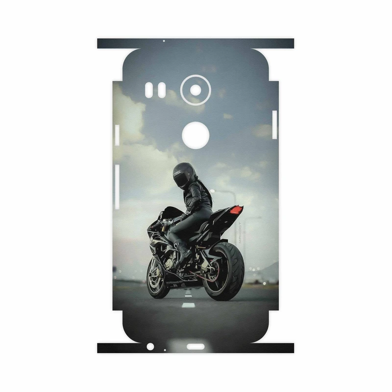 برچسب پوششی ماهوت مدل Motorcycling-FullSkin مناسب برای گوشی موبایل گوگل Nexus 5X