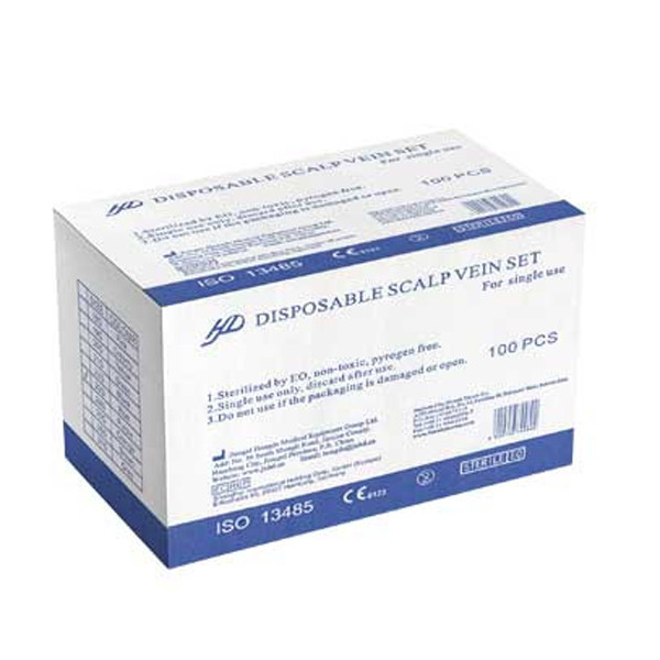 اسکالپ وین اچ دی مدل پروانه ای سایز G23 بسته 100 عددی