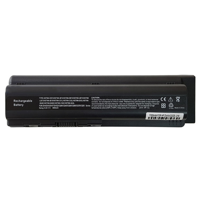 باتری لپ تاپ 12 سلولی مدل PD4 برای لپ تاپ HP Pavilion DV4-DV5-CQ40-CQ50-CQ60