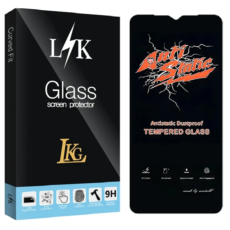 محافظ صفحه نمایش ال کا جی مدل LKK Antistatic مناسب برای گوشی موبایل سامسونگ Galaxy A32 5G /M32 5G /F12 /F13 /F02s / F23 5G / جی پلاس Gplus X10 / X10 Plus / X20 /آنر X5b