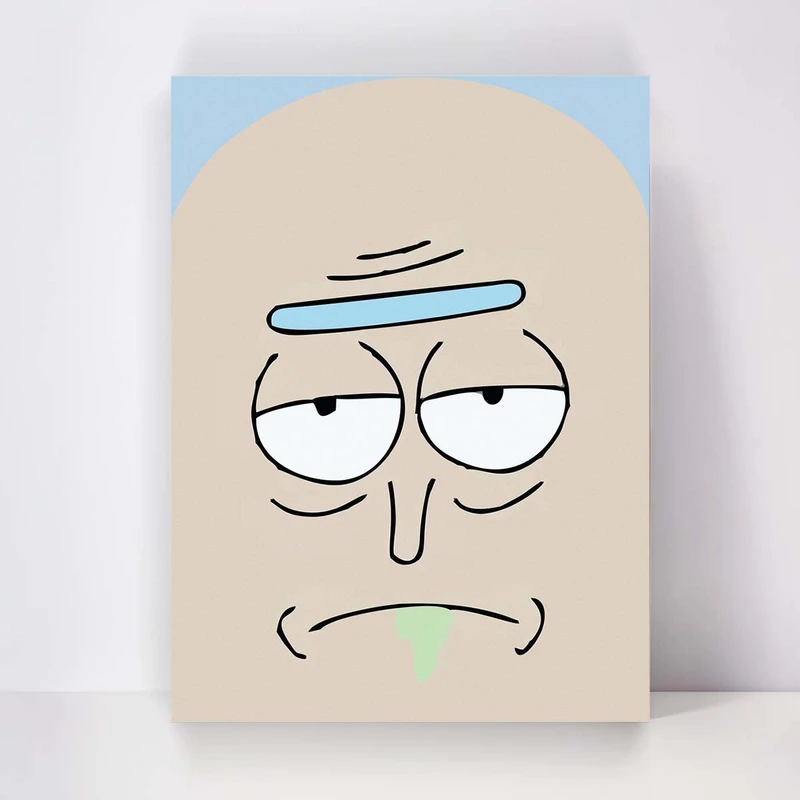 تابلو شاسی مدل Rick and Morty کد S-5051