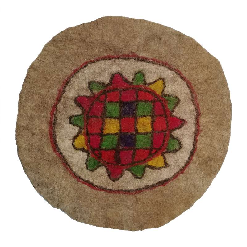 نمد فرش پوست و چرم کمالی کمالی مدل AI-00105 نمد فرش پوست و چرم کمالی کمالی مدل AI-00105