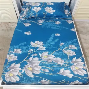 سرویس ملحفه مدل گلدار یک نفره 2 تکه